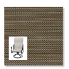 Watercolor Tweed Moth Custom Made Patio Chair Replacement Slings