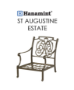 Hanamint Patio Furniture Replacement Cushions for Estate Collections