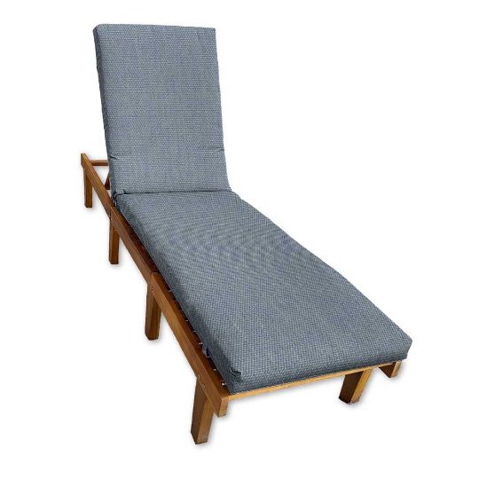 Sunbrella Canvas Haze Chaise Lounge Cushion 