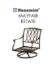 Hanamint Patio Furniture Replacement Cushions for Estate Collections