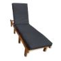 Sunbrella Canvas Twilight Chaise Lounge Cushion