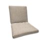 Sunbrella Bliss Sand Outdoor Chair Patio Cushions for Patio Chairs