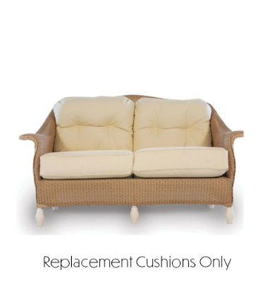 Picture of Lloyd Flanders Embassy Replacement Cushions - Loveseat