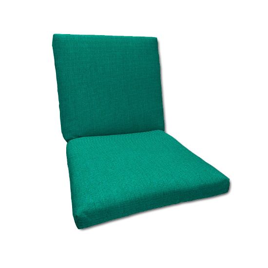 Sunbrella Teal Universal Outdoor Patio Chair Cushions in 6 sizes