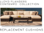 Lloyd Flanders Contempo Sectional replacement Cushions