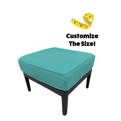 Cascadia Outdoor Cushions make custom outdoor patio furniture cushions for any style of patio furniture in Sunbrella Outdoor Fabrics