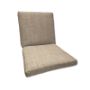 Sunbrella Cast Ash Universal Outdoor Patio Chair Cushions in 6 sizes