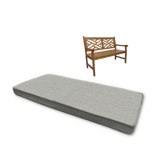 Sunbrella Canvas Granite Custom Outdoor Bench Cushions