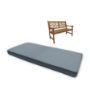 Sunbrella Canvas Haze Custom Outdoor Bench Cushions