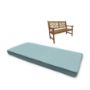 Sunbrella Canvas Mineral Custom Outdoor Bench Cushions