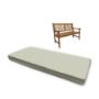 Sunbrella Canvas Natural Custom Outdoor Bench Cushions