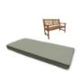 Sunbrella Canvas Sea Salt Outdoor Bench Cushion