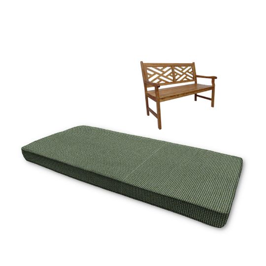 Sunbrella Bliss Aloe Outdoor Bench cushion Or Swing Cushion