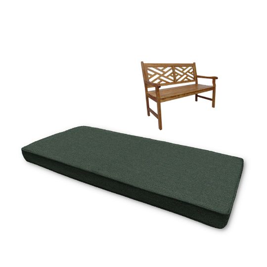 Sunbrella Cast Ivy Outdoor Bench Cushion