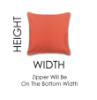 Custom Outdoor Patio Furniture Pillows. Choose the Exact Custom Pillow size you need