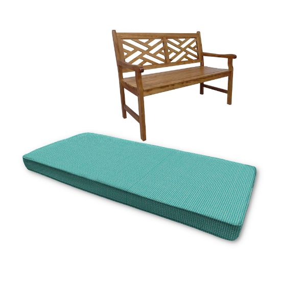 Sunbrella Bliss Breeze Outdoor Bench cushion Or Swing Cushion