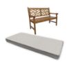 Sunbrella Linen Breeze Outdoor Bench cushion Or Swing Cushion