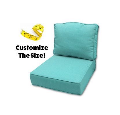 Cascadia Outdoor Cushions make custom outdoor patio furniture cushions for any style of patio furniture in Sunbrella Outdoor Fabrics