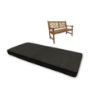 Sunbrella Spectrum Carbon Outdoor Bench Cushion