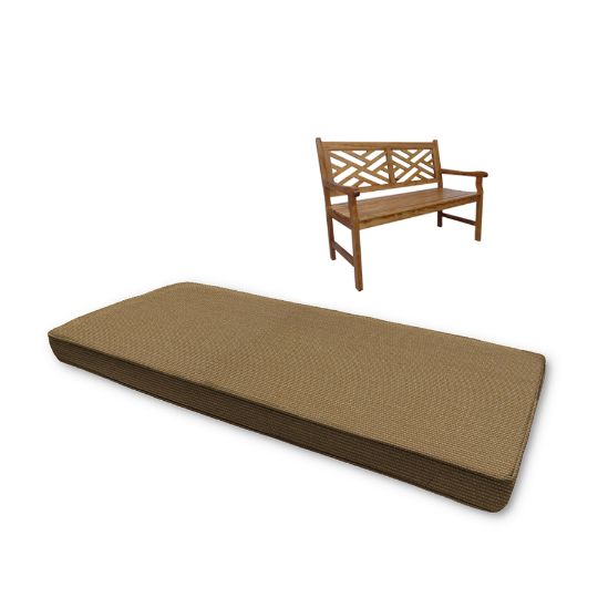 Sunbrella Spectrum Caribou Outdoor Bench Cushion