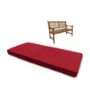 Sunbrella Spectrum Cherry Outdoor Bench Cushion