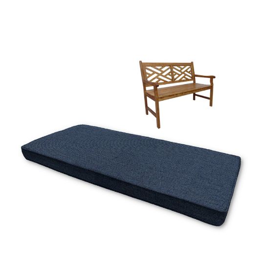 Sunbrella Spectrum Indigo Outdoor Bench Cushion