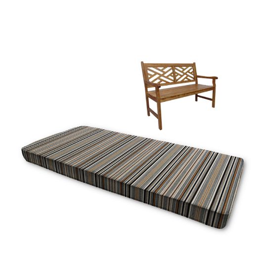 Sunbrella Cultivate Stone Outdoor Bench Cushions