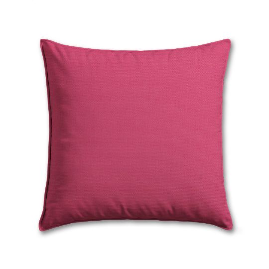  Sunbrella Canvas Hot Pink Outdoor Pillow, outdoor pillow, outdoor throw pillows, outdoor toss pillows, custom made to order in unlimited sizes. Order new patio furniture pillows today.