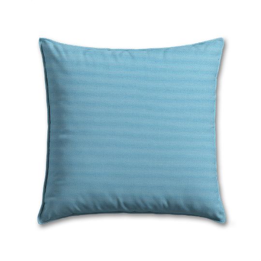  Sunbrella Canvas Sky Blue Outdoor Pillow, outdoor pillow, outdoor throw pillows, outdoor toss pillows, custom made to order in unlimited sizes. Order new patio furniture pillows today.