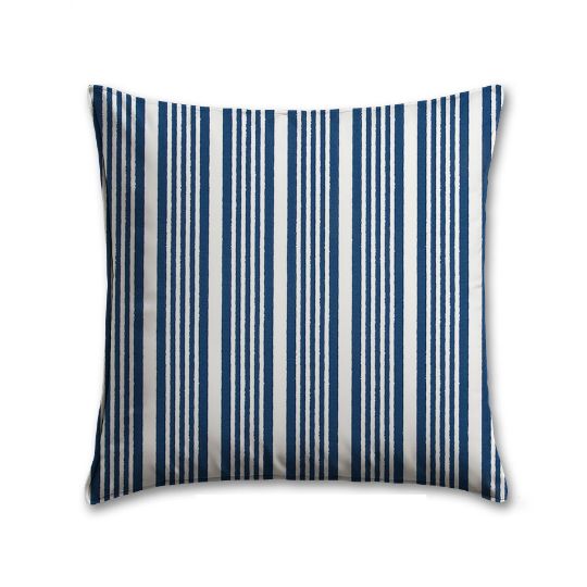 Bodie Courtyard Navy Outdoor Pillow