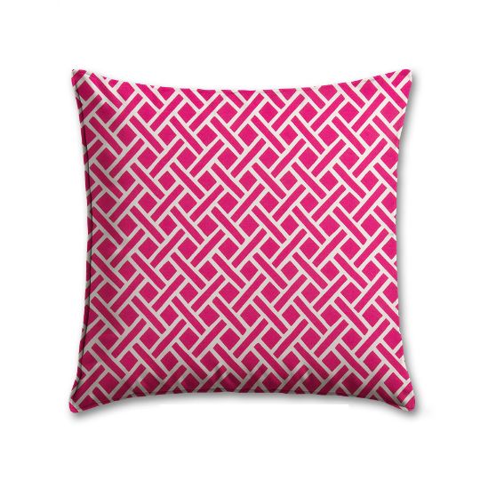 Eastwood Jazz Pink Outdoor Pillow