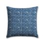 Farley Courtyard Navy Outdoor Pillow