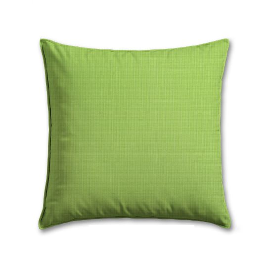 Faulkner Courtyard Green Outdoor Pillow