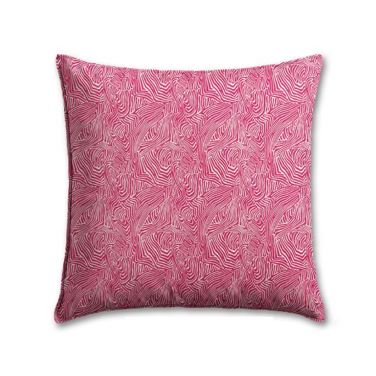 Icke Jazz Pink Outdoor Pillow