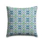 Plumbago Courtyard Outdoor Pillow