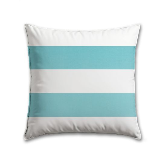 Cabana Aqua Outdoor Pillow