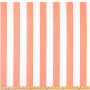 Stripe Coral Premier Prints Outdoor Pillow