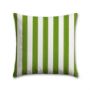 Stripe Green Premier Prints Outdoor Pillow