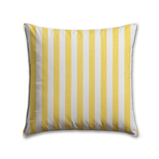 Sunbrella Sail Away Sunflower Outdoor Pillow