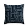 Sunbrella Escher Indigo  Outdoor Pillow