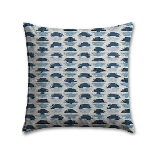 Sunbrella Escape Denim Outdoor Pillow