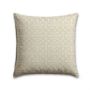 Sunbrella Fretwork Flax Outdoor Pillow