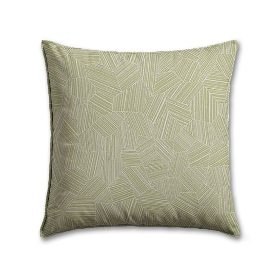 Sunbrella Leaf Structure Aloe Outdoor Pillow