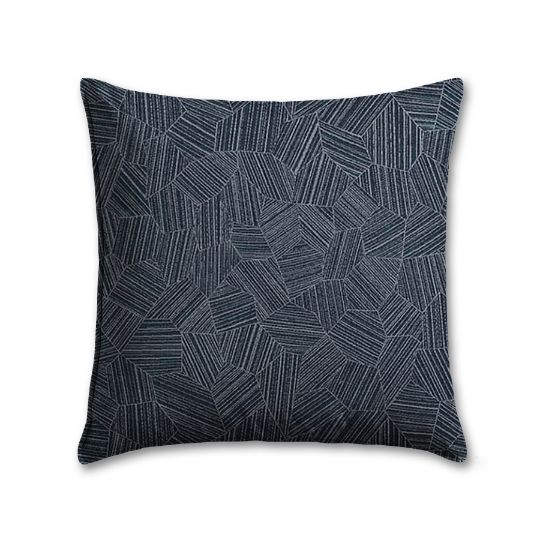 Sunbrella Leaf Structure Indigo Outdoor Pillow