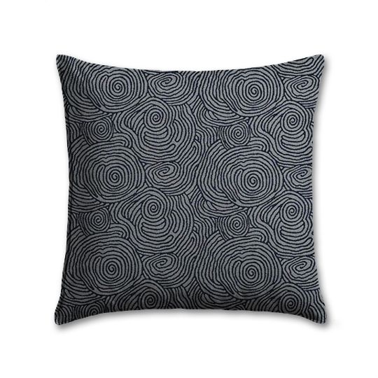 Sunbrella Lotus Slate Outdoor Pillow