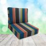 Sunbrella Beaming Fiesta Patio Chair Replacement Cushions