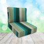 Sunbrella Beaming Lagoon Outdoor Patio Chair Cushion