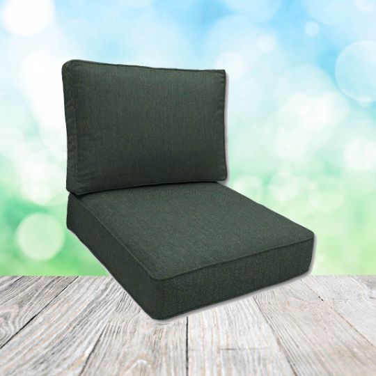 Sunbrella Cast Ivy Patio Chair Replacement Cushions