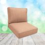 Sunbrella Trail Blush Patio Chair Replacement Cushions