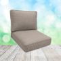 Sunbrella Lore Desert Patio Chair Replacement Cushions